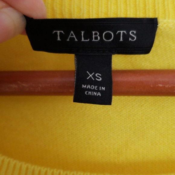 Talbots tassel bottom sweater - Picture 2 of 6